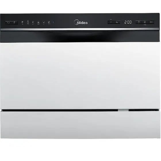 MIDEA MDWTT0602MW-W για 6 Σερβίτσια Λευκό Πλυντήριο Πιάτων