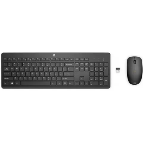 HP 230 Ασύρματο σετ Πληκτρολόγιο/Ποντίκι - Μαύρο (GR)