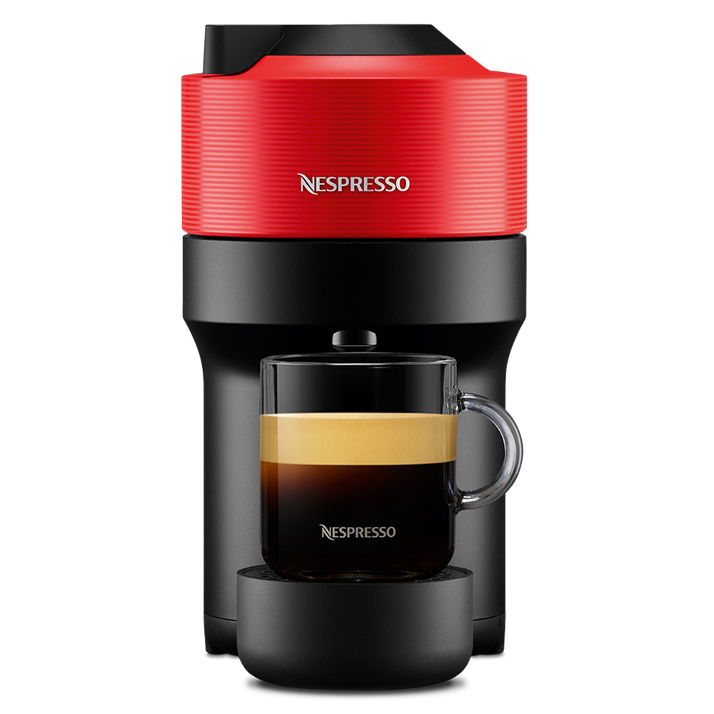 Coffee machine with Capsules NESPRESSO Vertuo Pop red