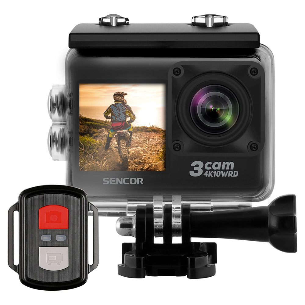 Action camera SENCOR 3CAM 4K10WRD black