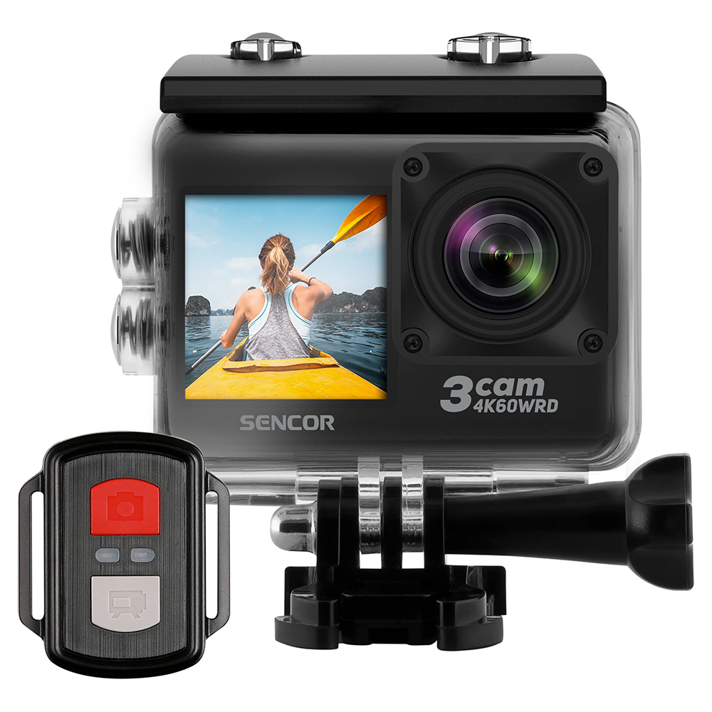 Action camera SENCOR 3CAM 4K60WRD black