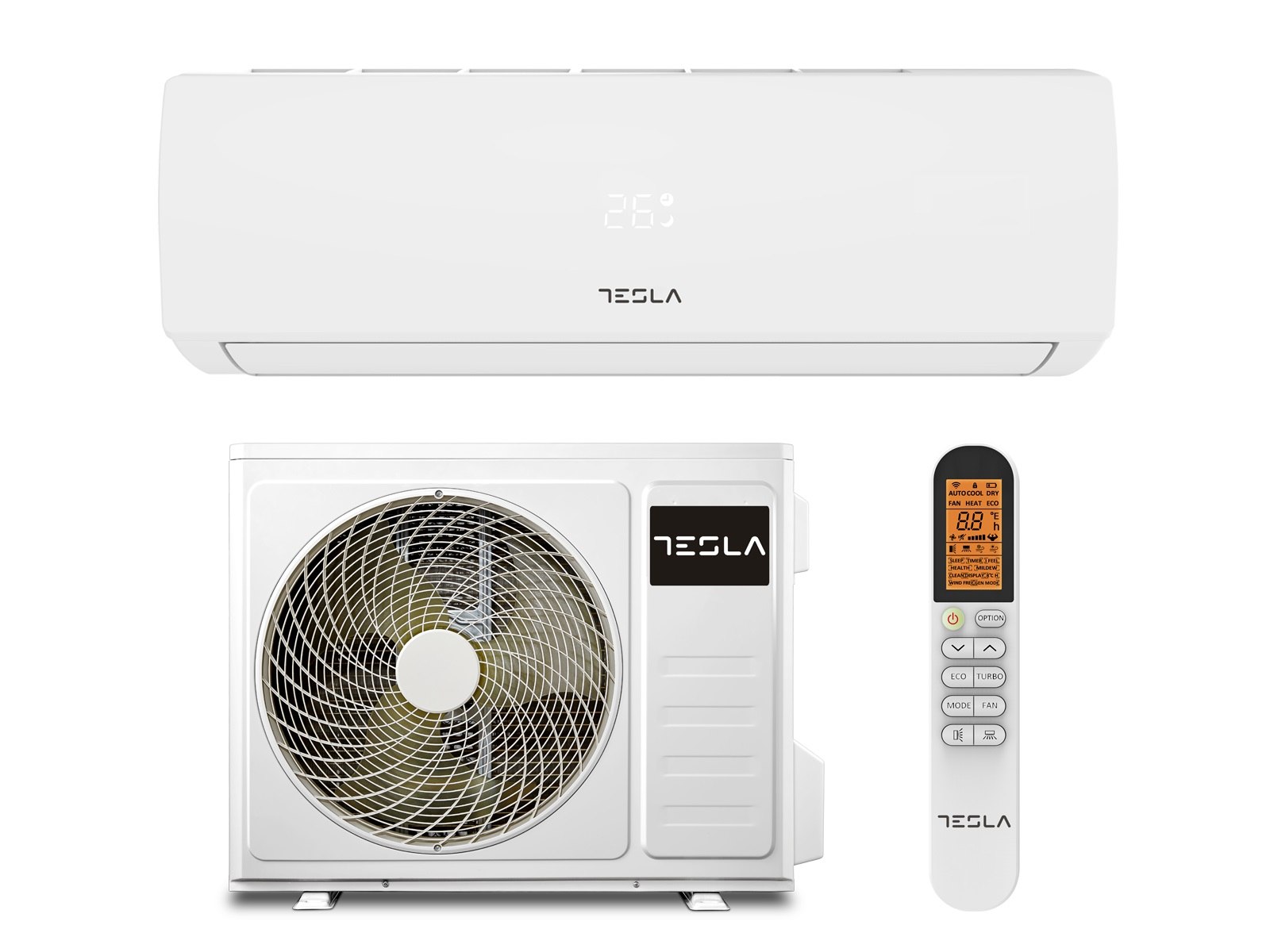 Air Conditioner with Inverter 18000 BTU TESLA TT51EX21-1832IA white