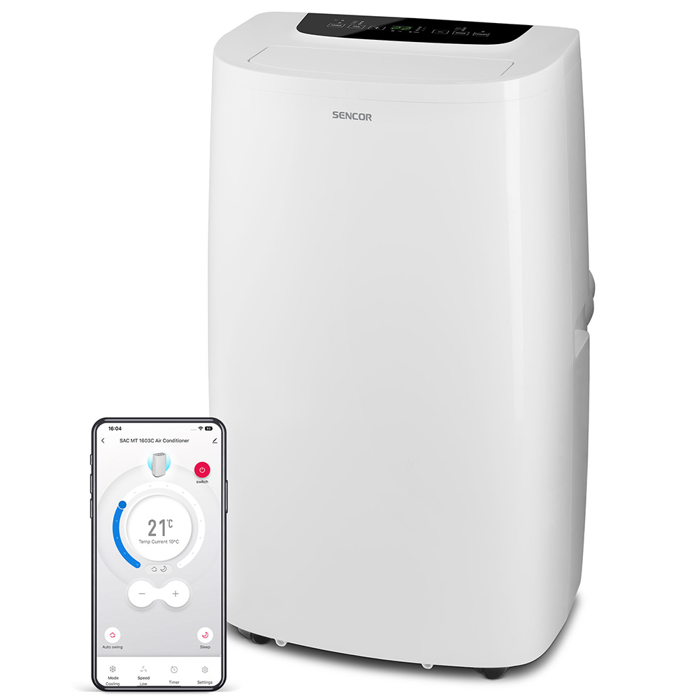 Portable Air Conditioner 16000 BTU SENCOR SAC MT1603C white