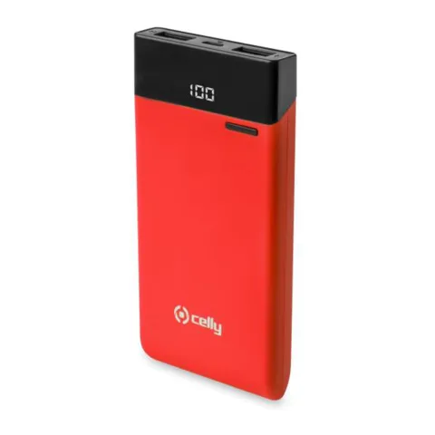 Power bank 5000mAh CELLY PBPOP5000RD red