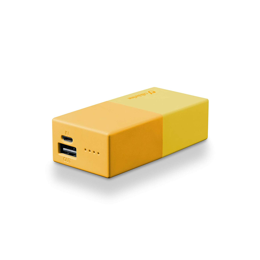 Power bank 5000mAh CELLULARLINE FREEPSMART5000Y yellow