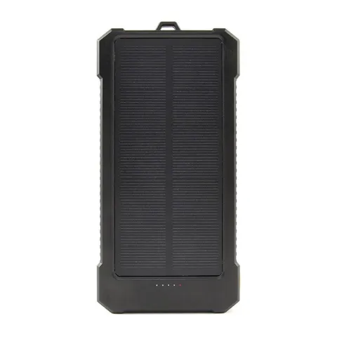 Power Bank 10000mAh 20W GEMBIRD Fast Charger PB10-SOLAR-1 black