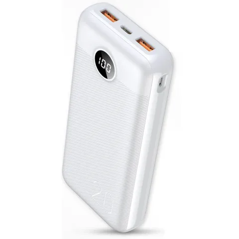 Power Bank 20000mAh 20W VEGER Fast Charger (PD) VP2039 white