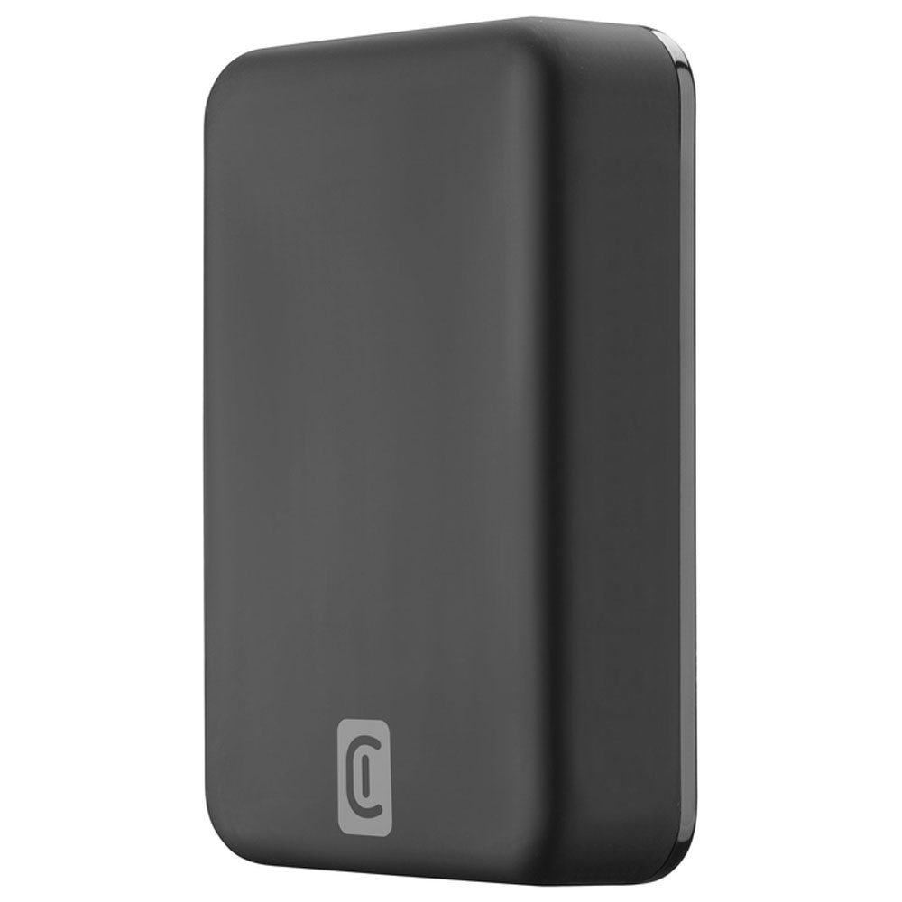 Power Bank 10000mAh CELLULARLINE FastCharger Mag 10000 PBMAGSF10000WIRK black
