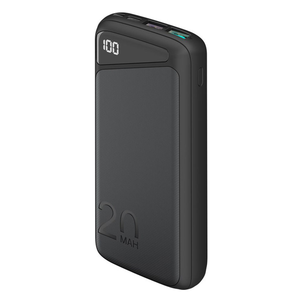 Power Bank 20000mAh 18W GOOBAY Compact Fast Charger 53939 black