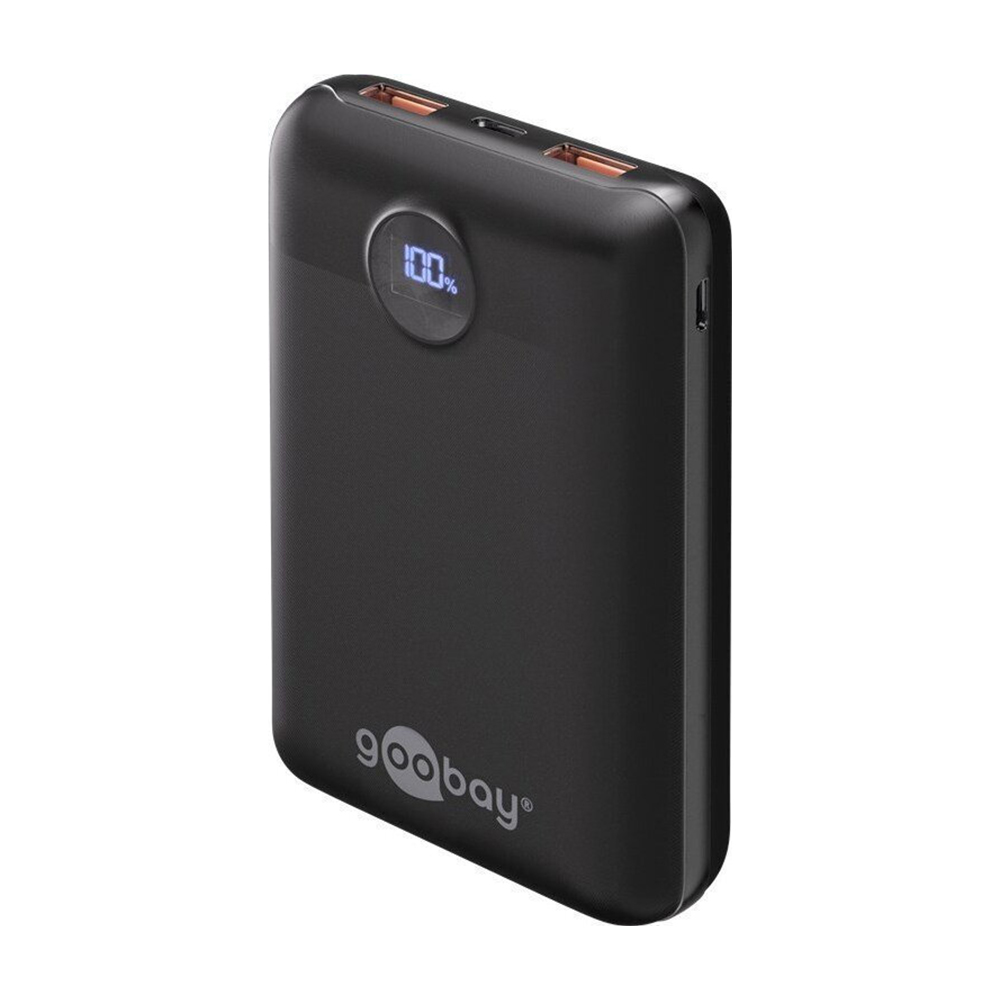 Power Bank 20000mAh 22.5W GOOBAY Compact Fast Charger 65869 black