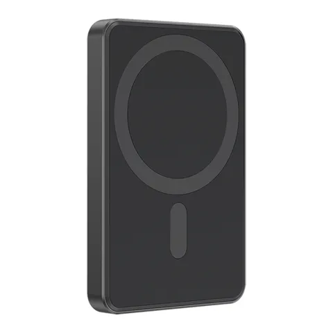 Power Bank 5000mAh 20W GEMBIRD Energenie Magnetic Wireless (15W) Fast Charger PB05-WPC15M-01 black