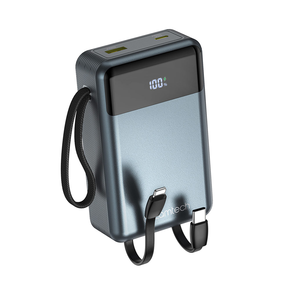 Power Bank 20000mAh 45W LAMTECH Fast Charger LAM980831 metal grey