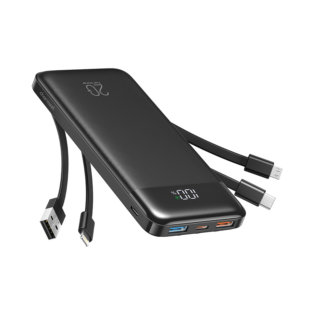 Power Bank 20000mAh 22.5W CHARMAST Fast Charger W2065 black