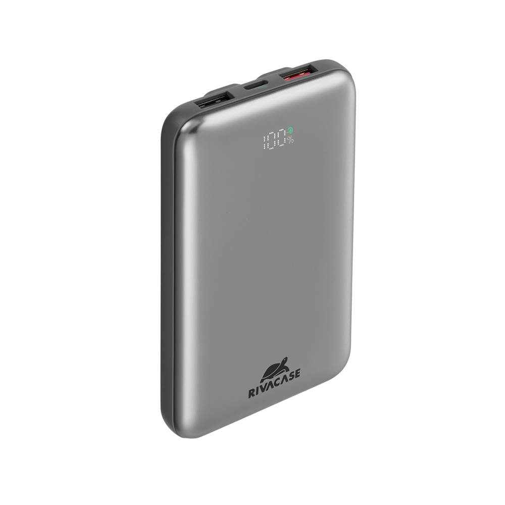 Power Bank 10000mAh 30W RIVACASE Fast Charger VA2611 grey