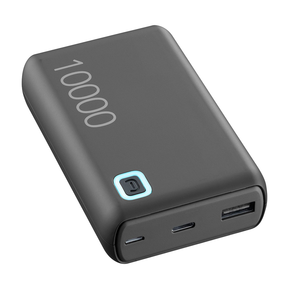 Power Bank 10000mAh 20W CELLULARLINE Fast Charger (PD) Essence Turbo 10000 PBESSPROMOPD10000K black