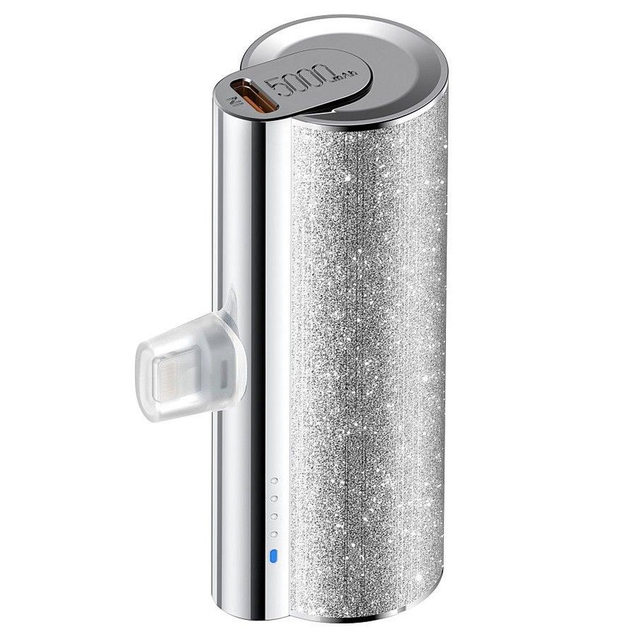 Power Bank 5000mAh VEGER Lipstick-L W0573P silver