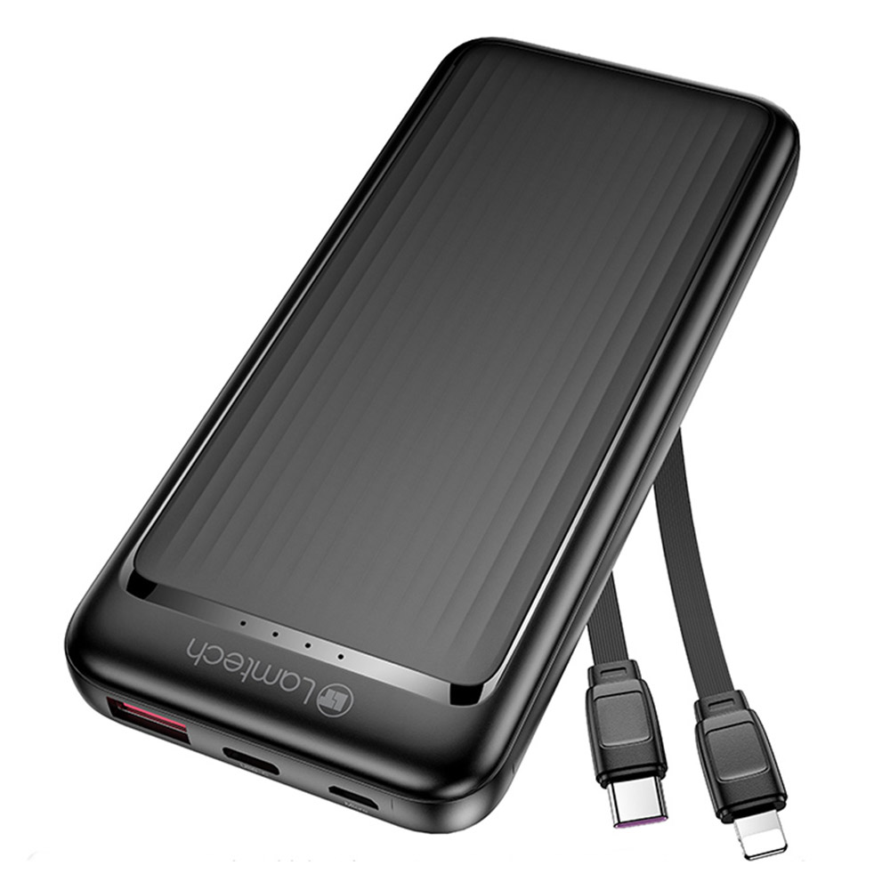 Power Bank 10000mAh 22.5W LAMTECH Fast Charger LAM114536 black