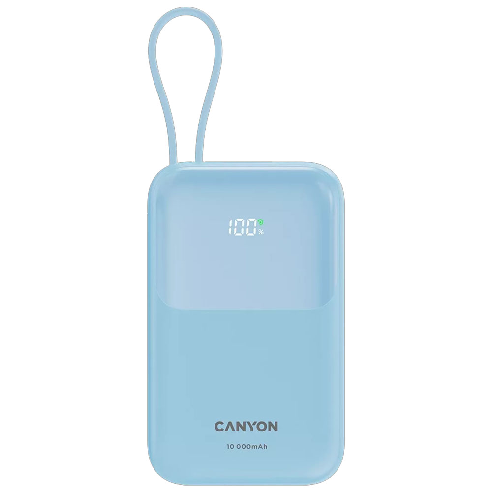 Power Bank 10000mAh 22.5W CANYON Fast Charger OnPower 101 CNS-CPB101BL blue