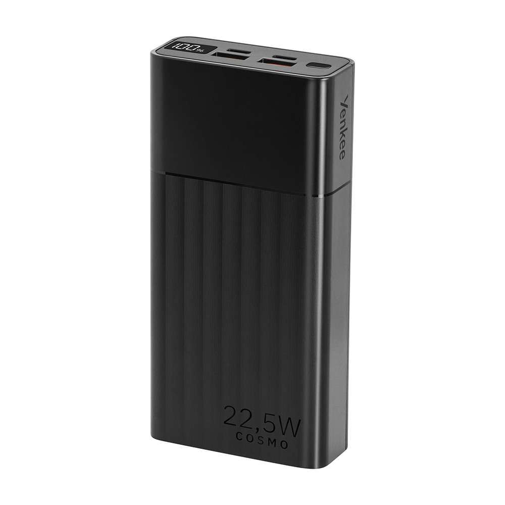Power Bank 20000mAh 22.5W YENKEE Fast Charger YPB 2031 black