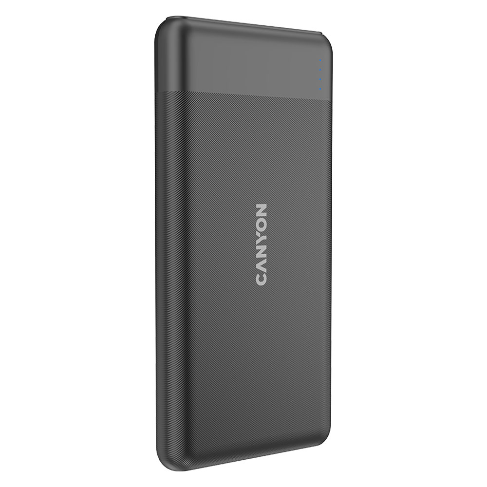 Power Bank 10000mAh 20W CANYON Fast Charger PB-1009 black
