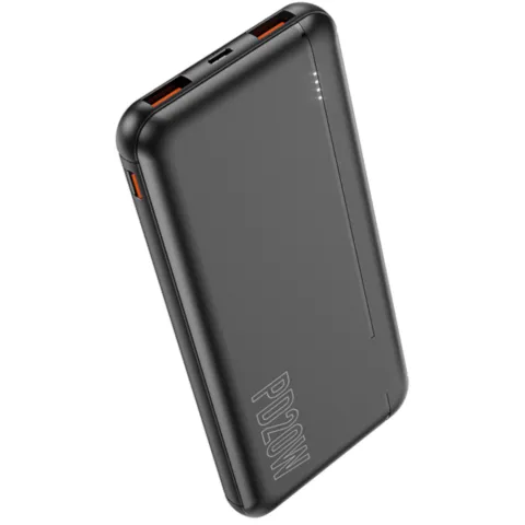 Power Bank 10000mAh 22.5W LAMTECH Fast Charger (PD) LAM112891 black