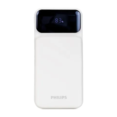 Power Bank 10000mAh 22.5W PHILIPS Fast Charger DLP1922CW/GRS white