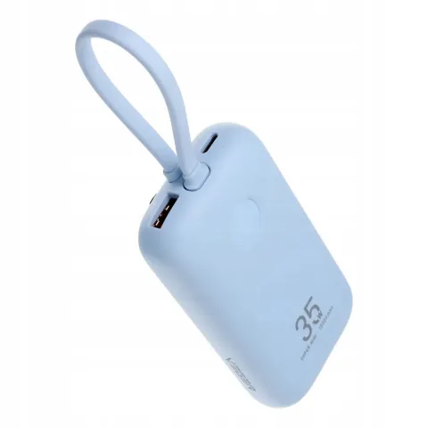 Power Bank 10000mAh 35W VEGER Κ1 Fast Charger W1188-Κ1 blue