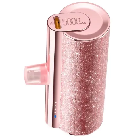 Power Bank 5000mAh VEGER Lipstick-L W0573P rose gold