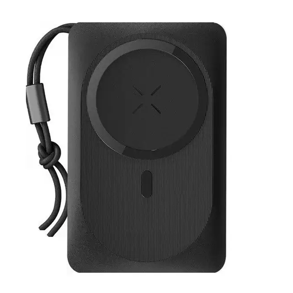 Power Bank 10000mAh VEGER FastCharger MagOn Magnetic Wireless PD 15W W1151 black