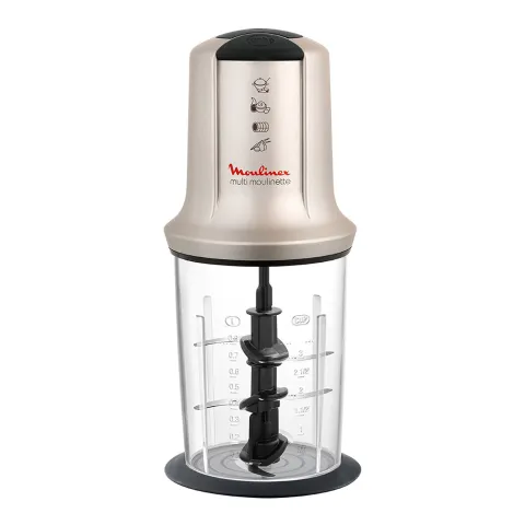 Blender/chopper MOULINEX Multi Moulinette XXL AT718A10 silver