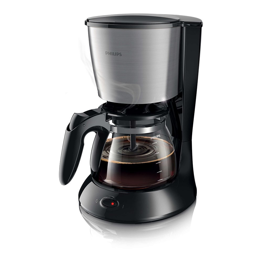 Filter coffee machine PHILIPS Daily Collection HD7462/20 black/silver