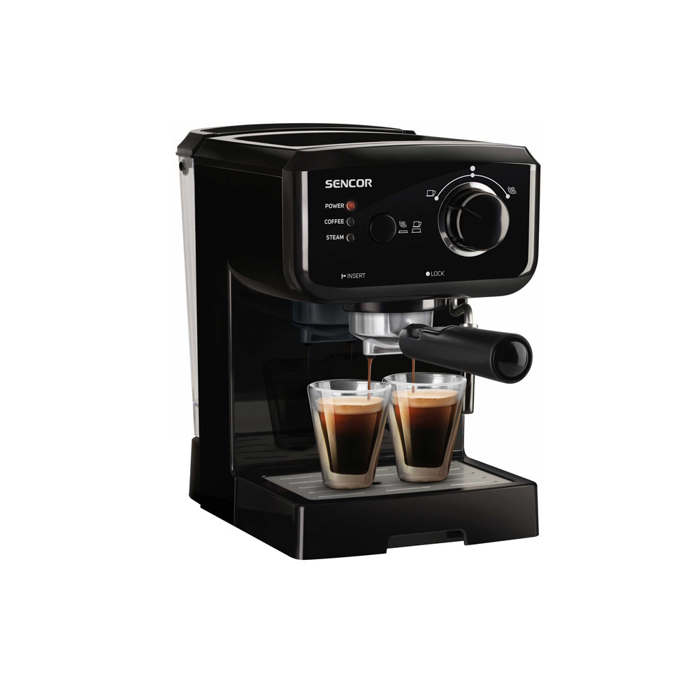 Coffee machine Espresso-Cappuccino SENCOR SES 1710BK black