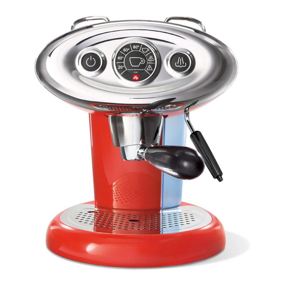 Coffee machine with Capsules ILLY Francis X7.1 iperEspresso red