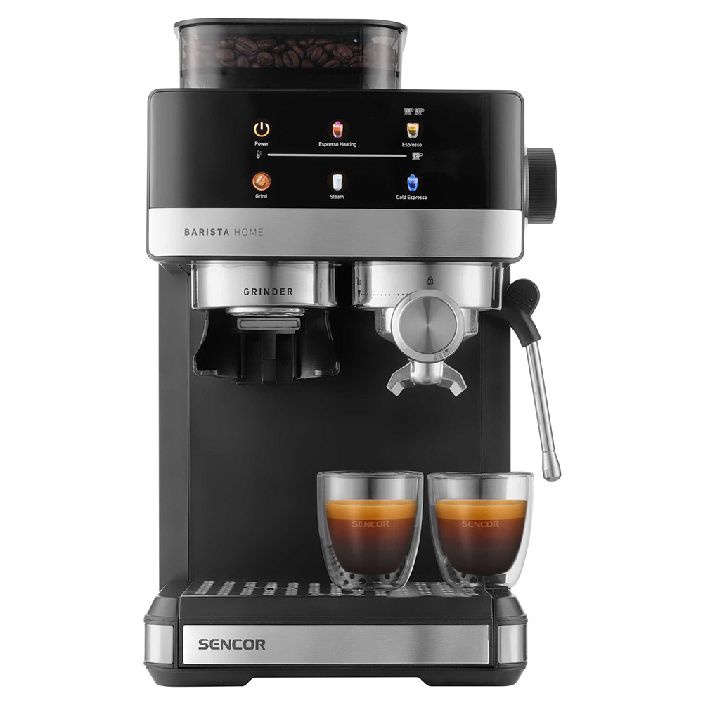 Coffee Machine Espresso SENCOR SES 5000SS black
