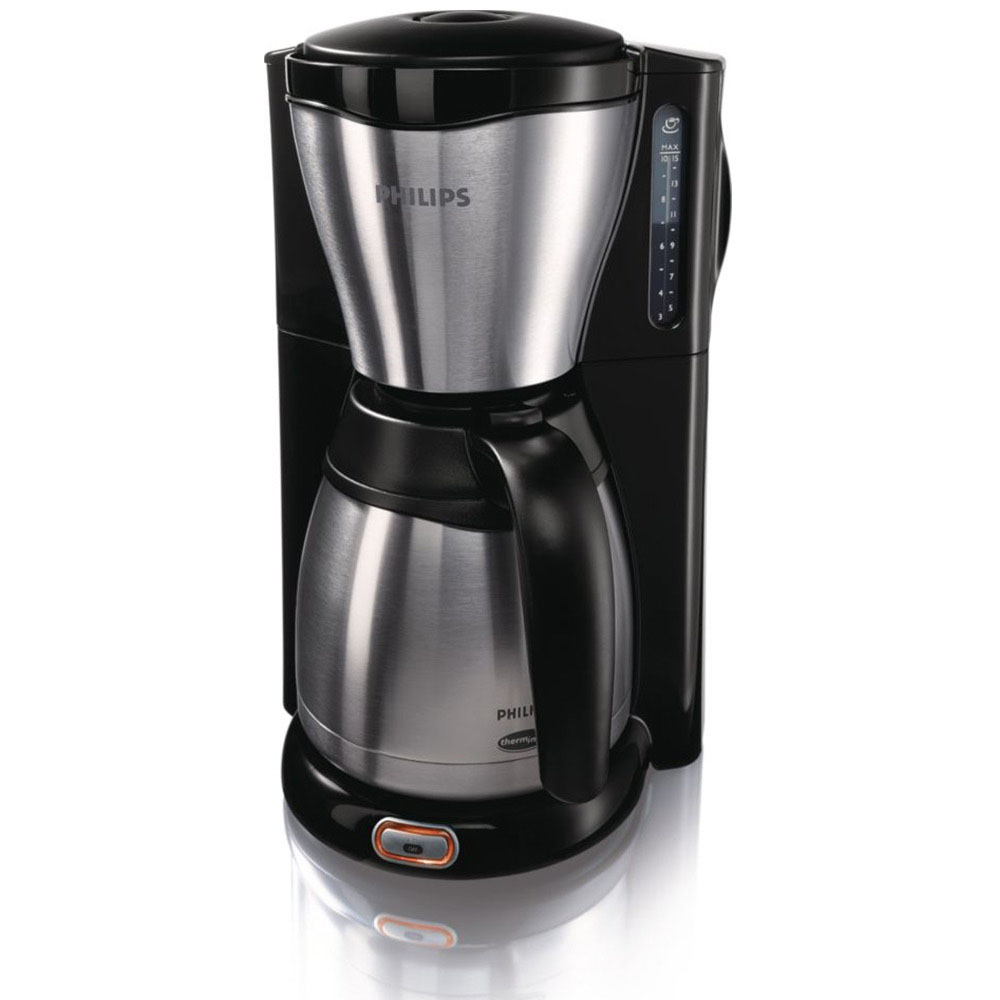 Filter Coffee Machine PHILIPS Gaia HD7546/20 black/silver