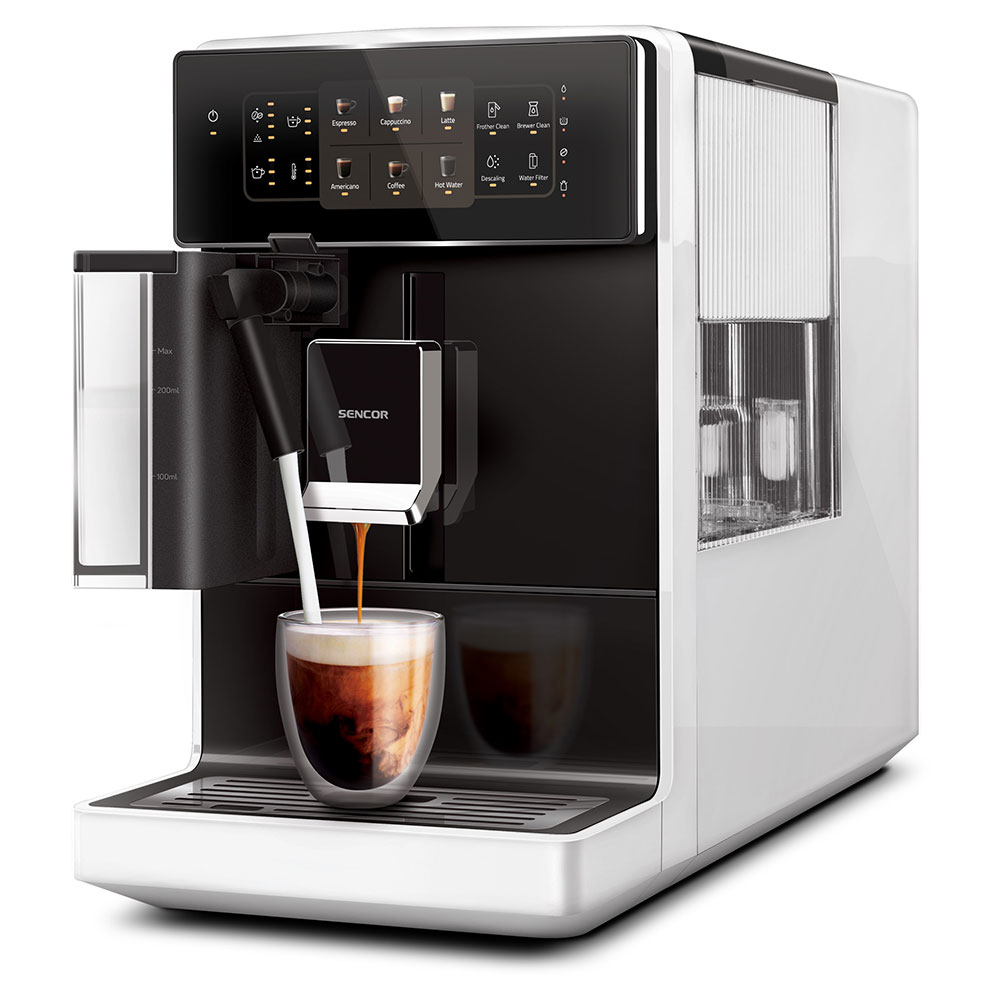 Coffee Machine Espresso SENCOR SES 9301WH white