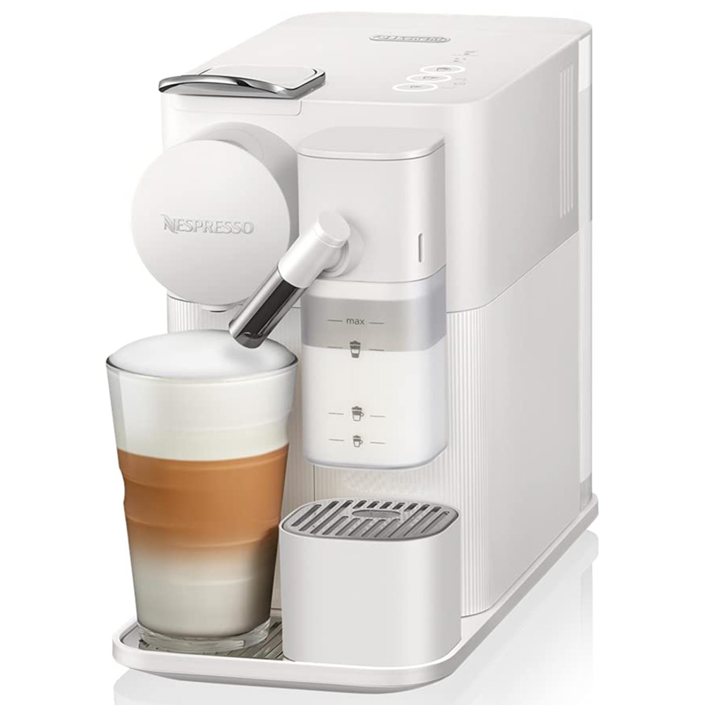 Coffee machine with Capsules NESPRESSO Lattissima One F121 white