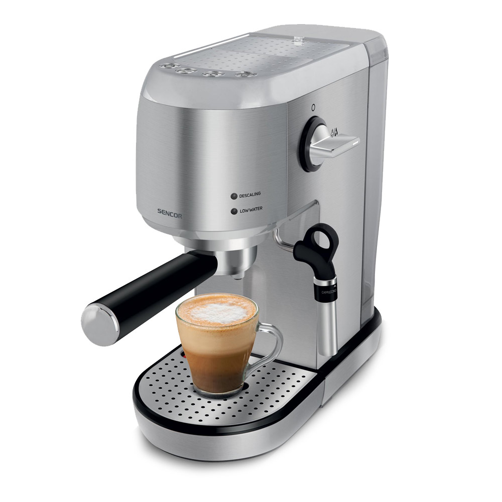 Coffee machine Espresso SENCOR SES 4900SS silver