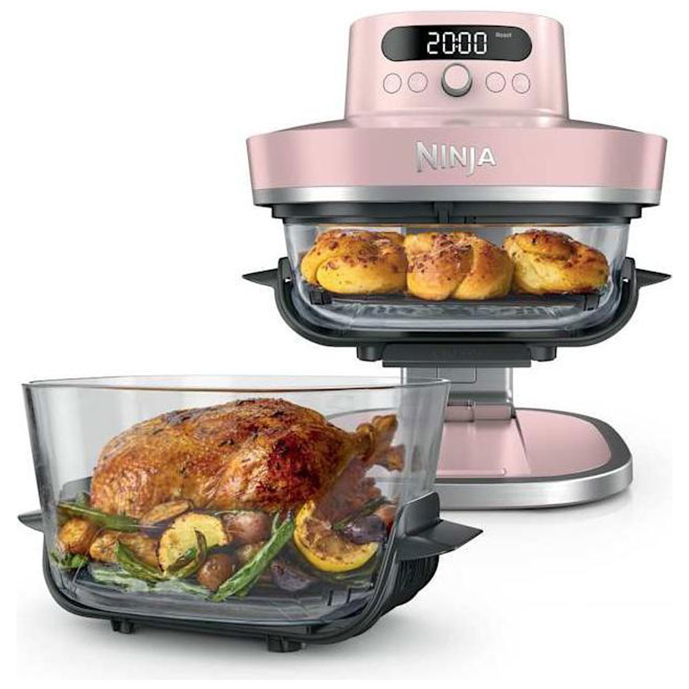 Portable Glass Air Fryer NINJA CRISPi Pro 7-in-1XL AS101EURS pink