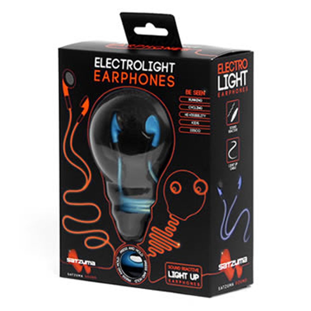 Earphones SATZUMA Electrolight ELE-BLUE blue