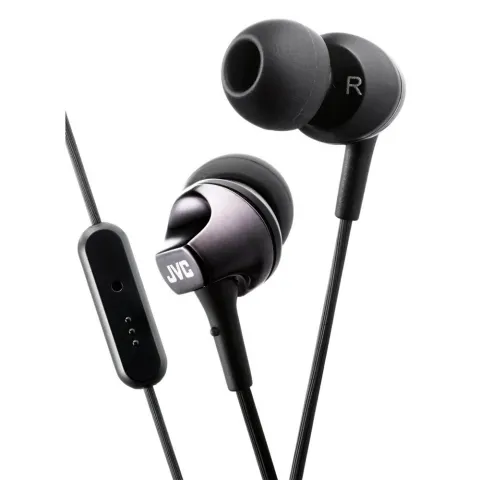Earphones with microphone JVC HA-FR325-B black