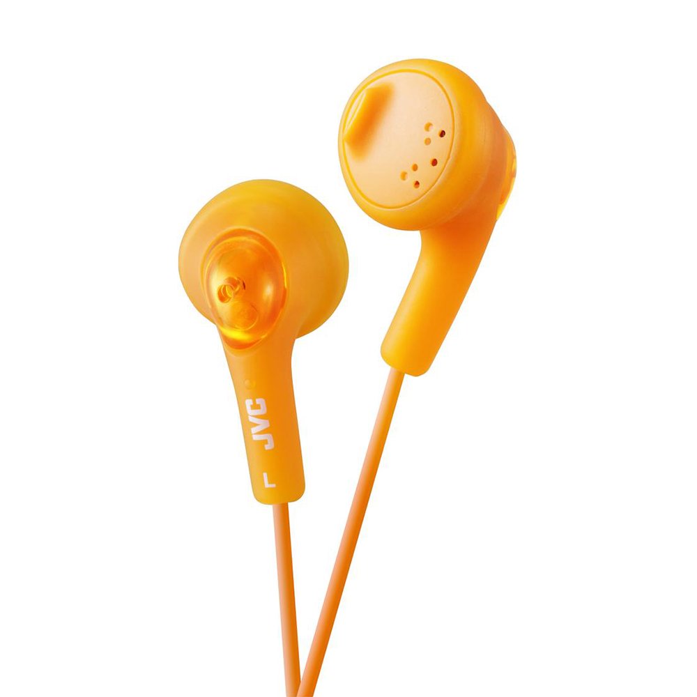 Earphones JVC Gumy HA-F160-D orange