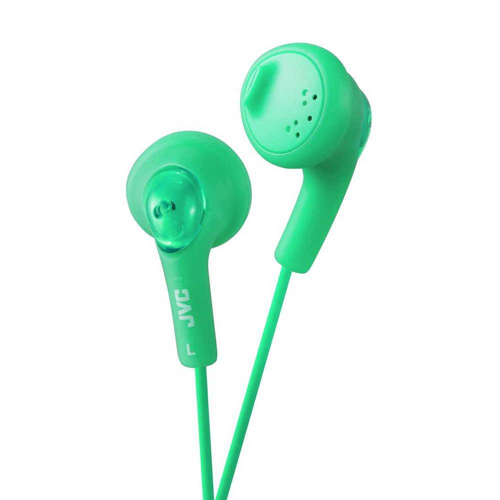 Earphones JVC Gumy HA-F160-G green
