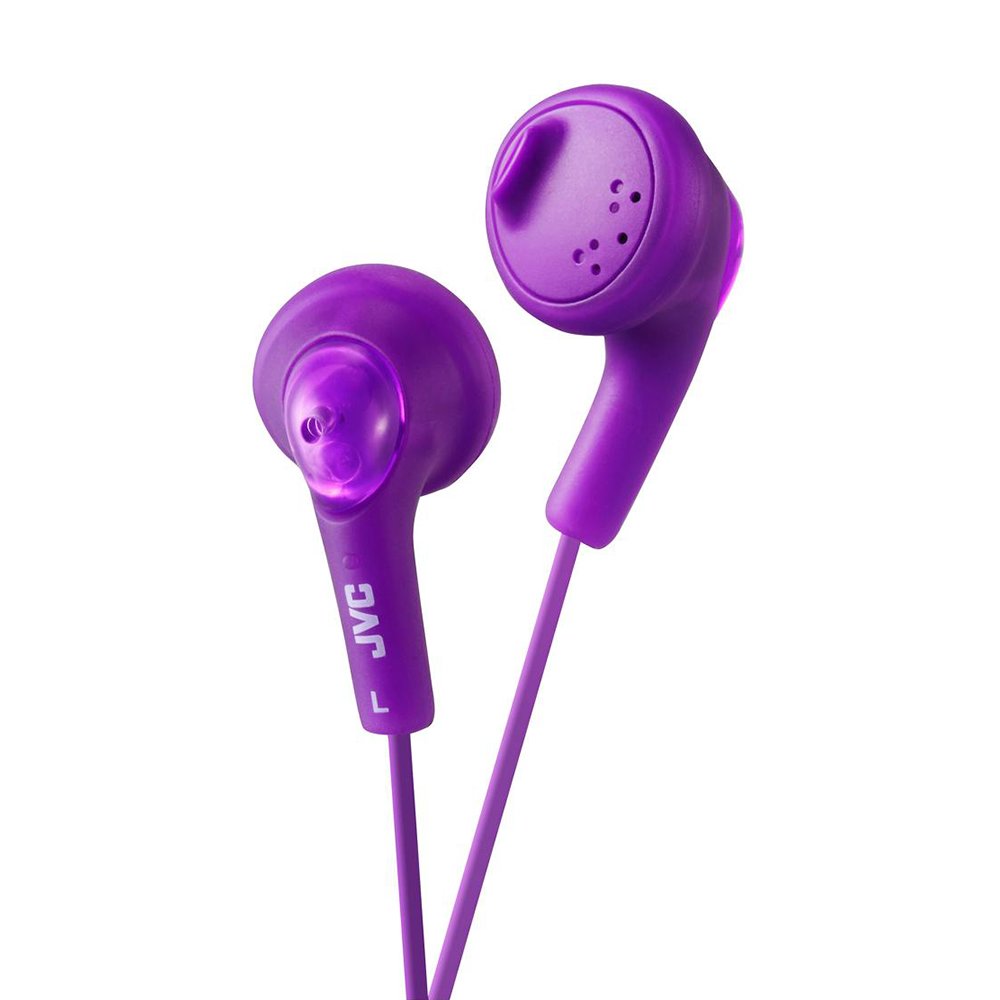Earphones JVC Gumy HA-F160-V violet