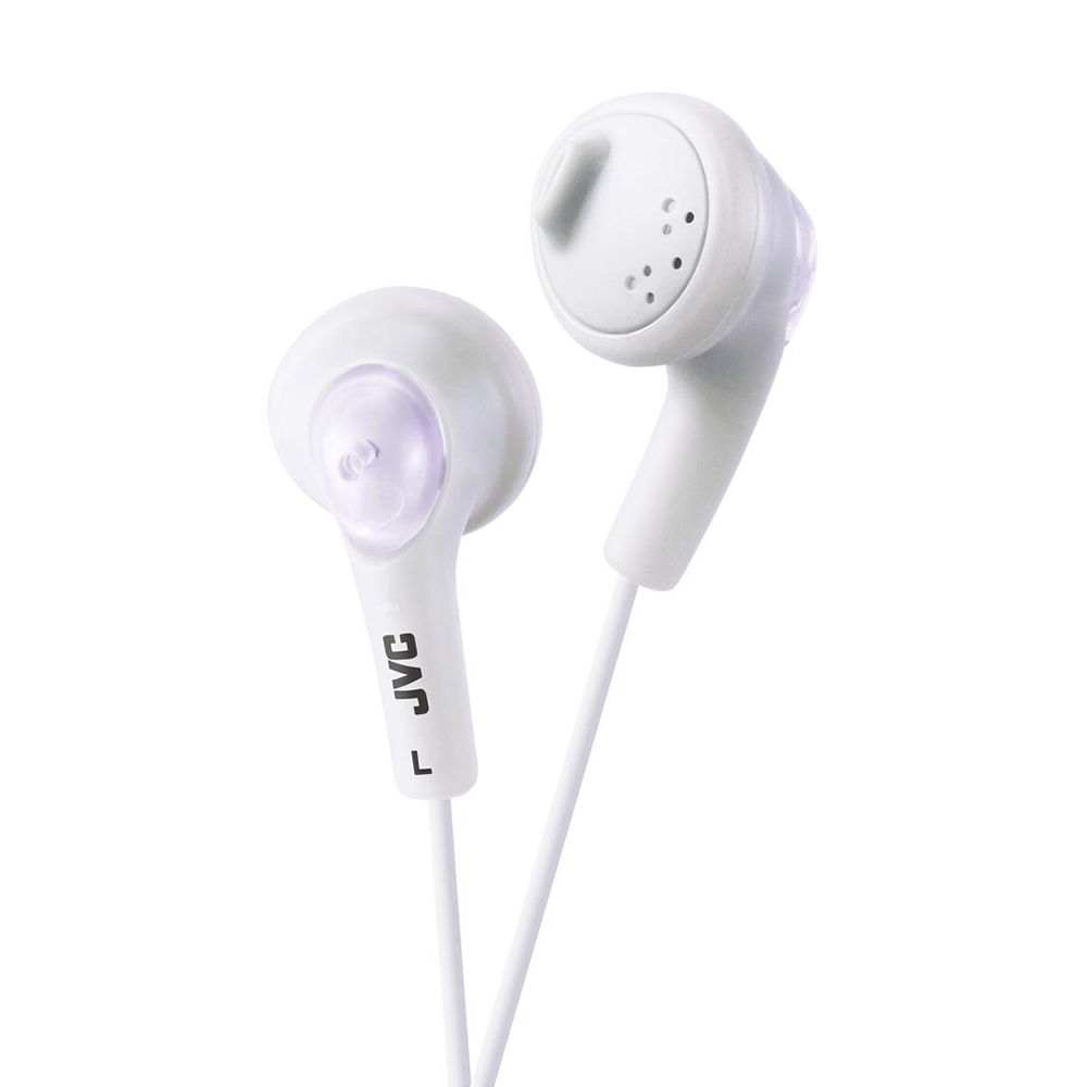 Earphones JVC Gumy HA-F160-W white