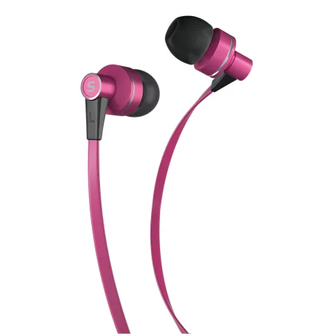 Earphones with microphone SENCOR SEP 300 pink