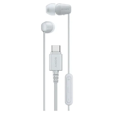 Earphones with microphone SONY IER-EX15C IEREX15CW.CE7 white