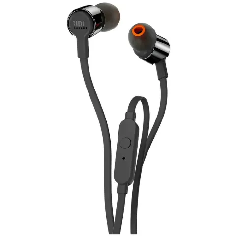 Earphones with microphone JBL Tune 210 JBLT210BLK black
