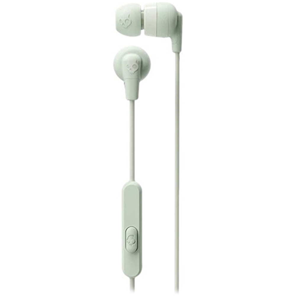Earphones with microphone SKULLCANDY Ink'd+ S2IMY-M692 pastel green
