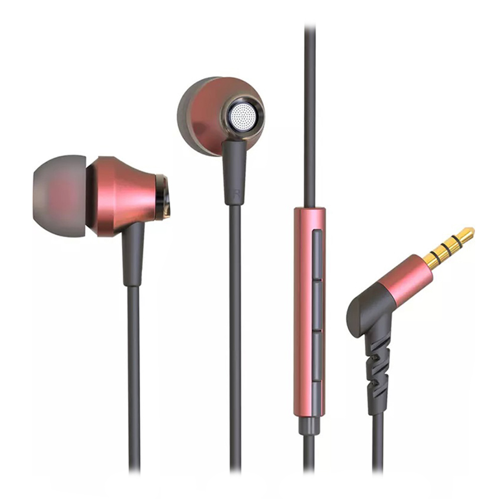 Earphones with microphone BUXTON BHP 4020 mk2 red